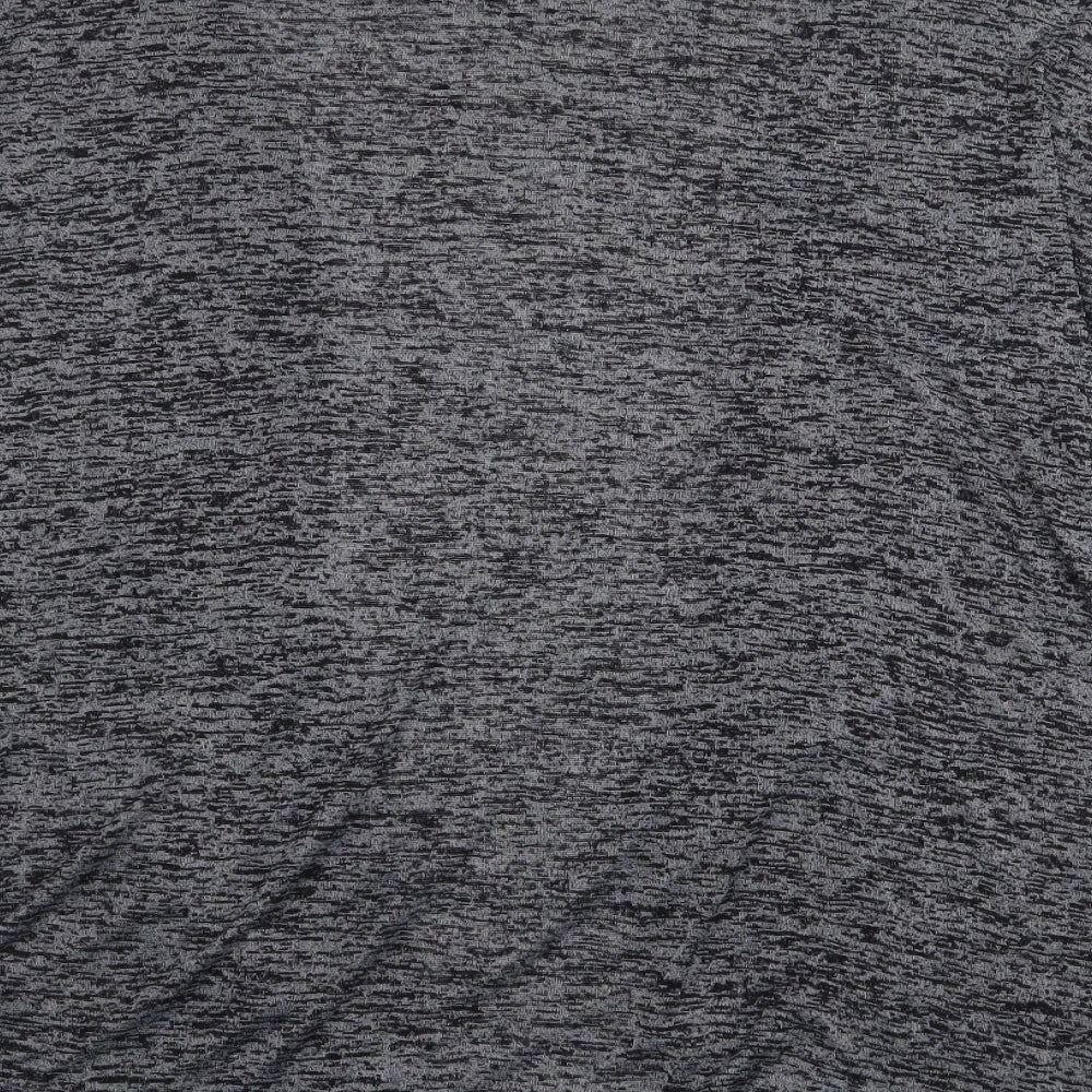 Preworn Womens Grey V-Neck  Viscose Cardigan Jumper Size M