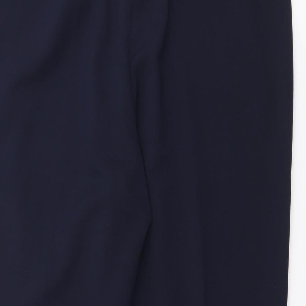GARDEUR Womens Blue  Polyester Trousers  Size 34 in L24 in Regular