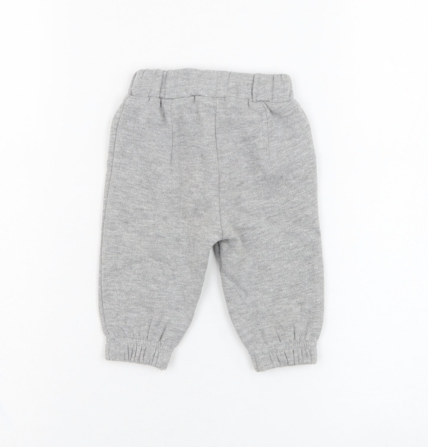 Disney Baby Girls Grey  Polyester Jogger Trousers Size 3-6 Months  Pullover - Heart