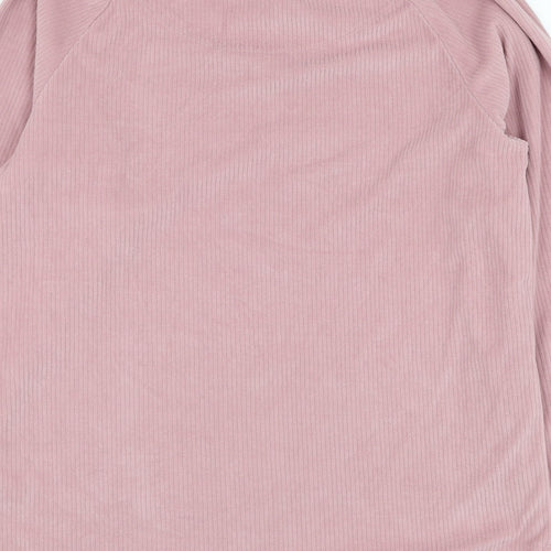 Primark Womens Pink  Polyester Pullover Sweatshirt Size 6  Pullover - Loungewear