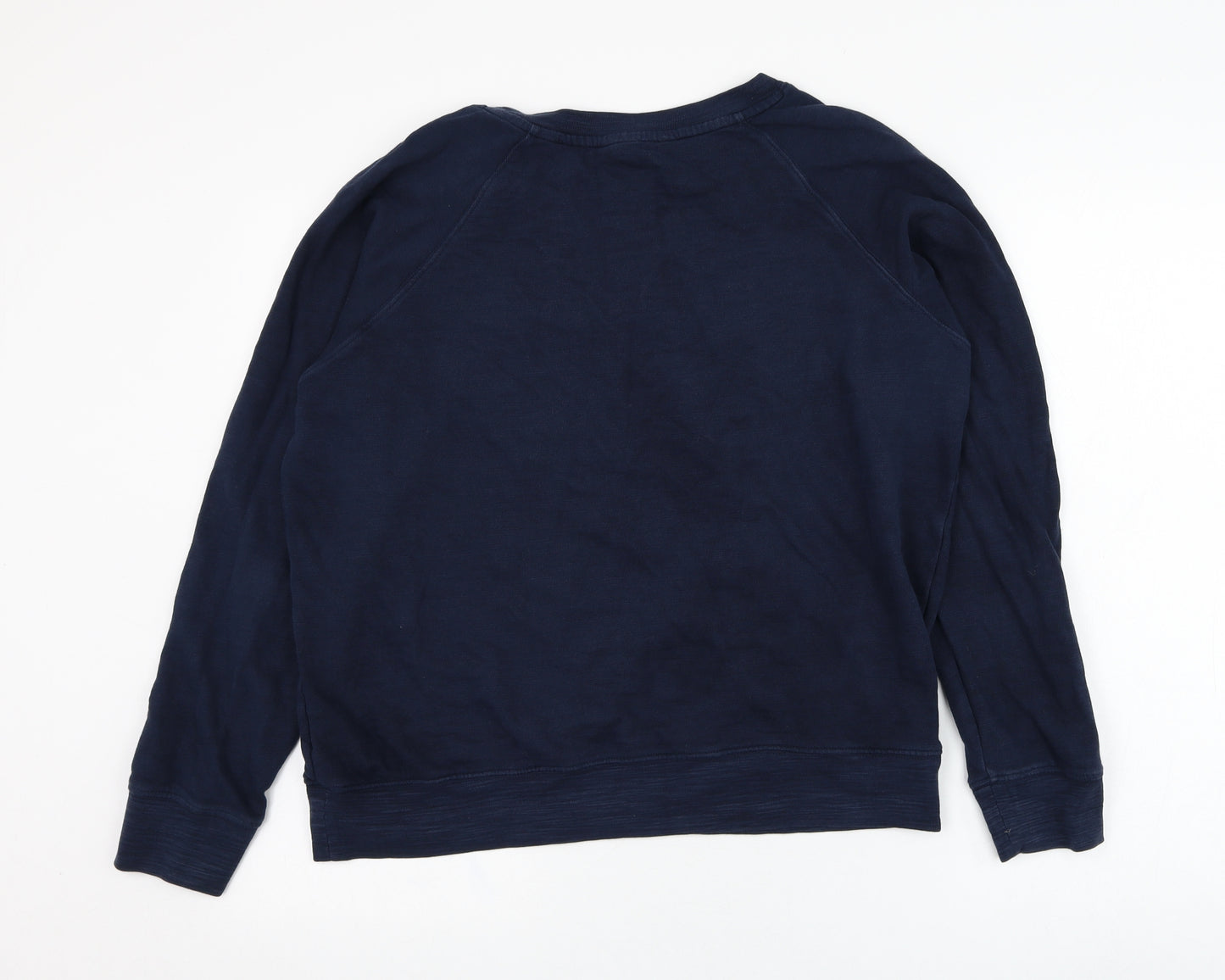 Marks and Spencer Womens Blue  Cotton Pullover Sweatshirt Size 16  Pullover - Los Angeles