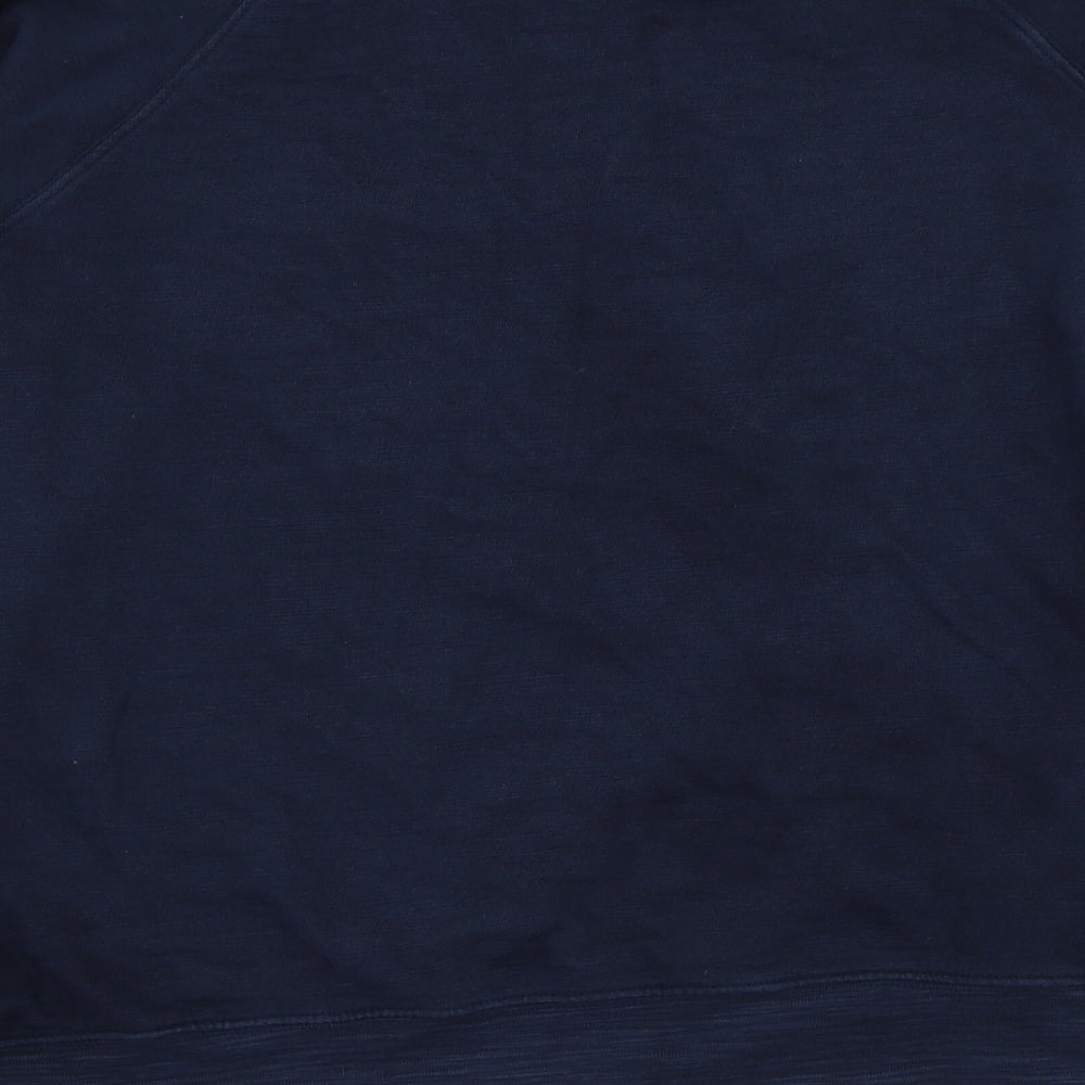 Marks and Spencer Womens Blue  Cotton Pullover Sweatshirt Size 16  Pullover - Los Angeles