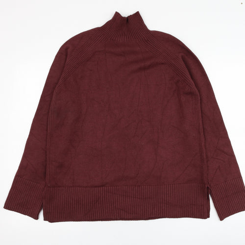 NEXT Mens Red  Viscose Pullover Sweatshirt Size M