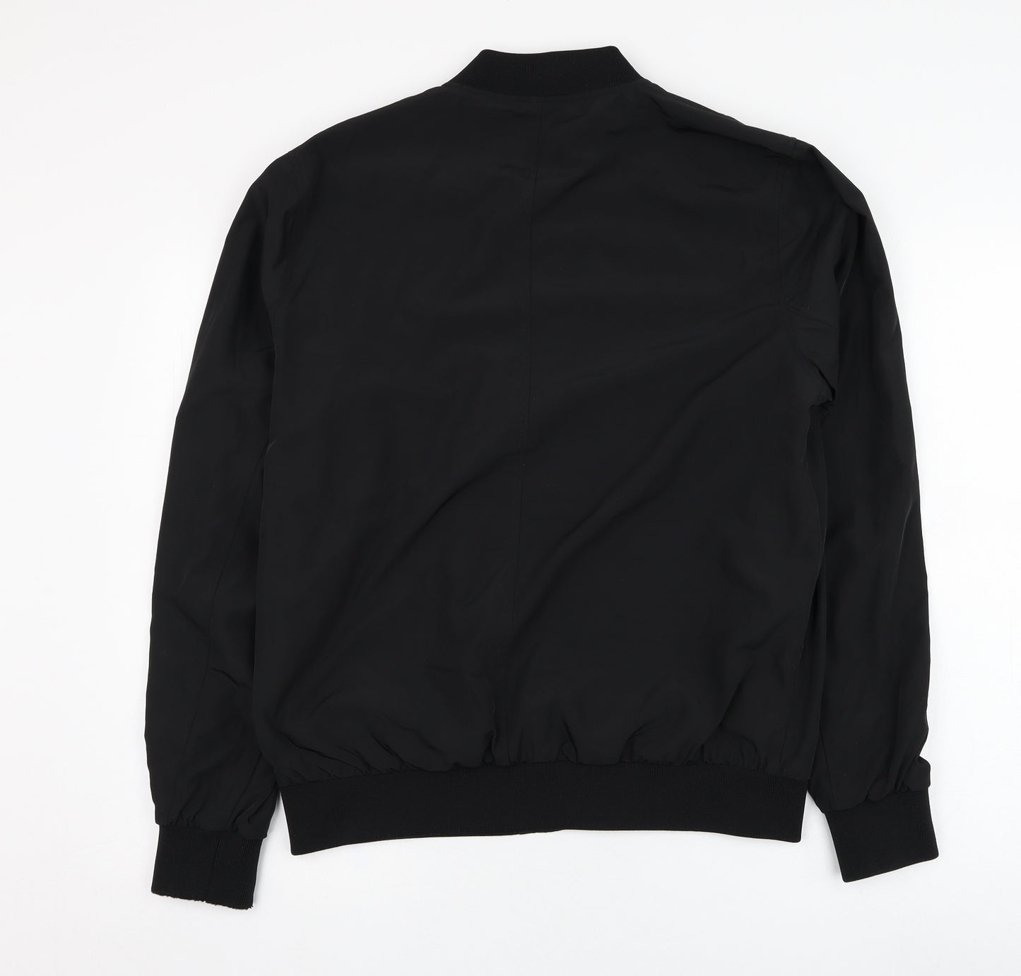 Burton Mens Black   Bomber Jacket Jacket Size M  Zip