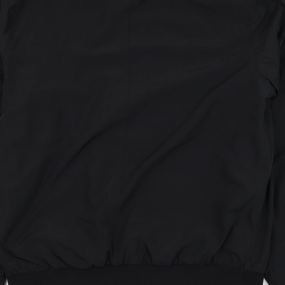 Burton Mens Black   Bomber Jacket Jacket Size M  Zip