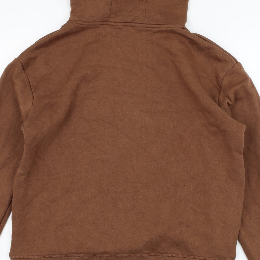 Primark Womens Brown  Polyester Pullover Hoodie Size 12  Pullover - Merci