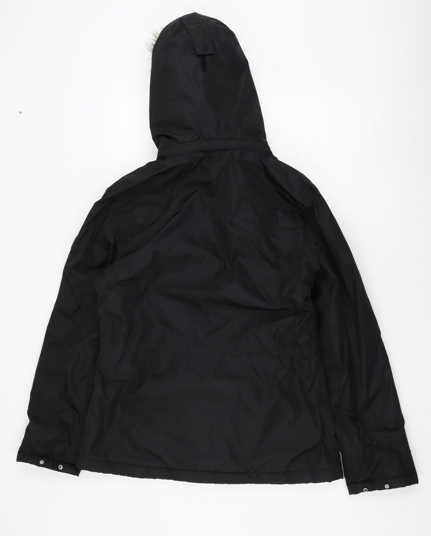Regatta Womens Black   Rain Coat Coat Size 12  Zip