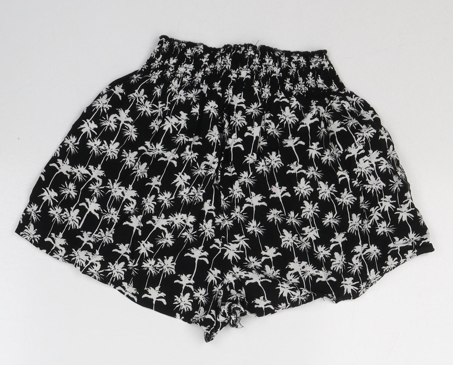 FB Sister Womens Black Geometric Cotton Sailor Shorts Size XS  Regular Pull On