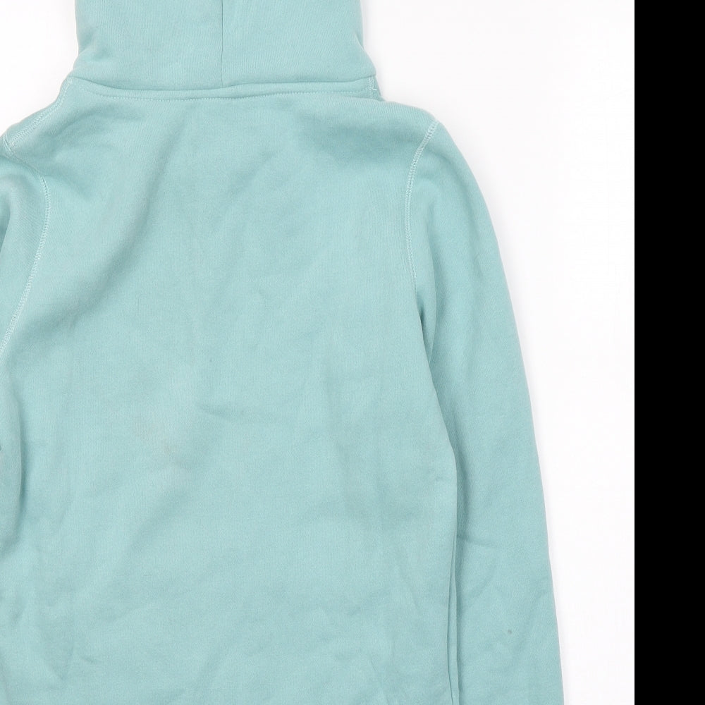 Blakely Womens Blue  Cotton Pullover Hoodie Size S  Pullover