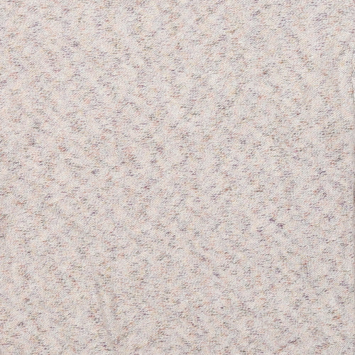 Peyton Primrose Womens Beige High Neck  Acrylic Pullover Jumper Size XL