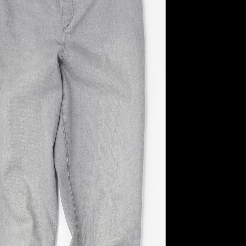 Pep&Co Womens Grey  Cotton Jegging Jeans Size 12 L28 in Regular