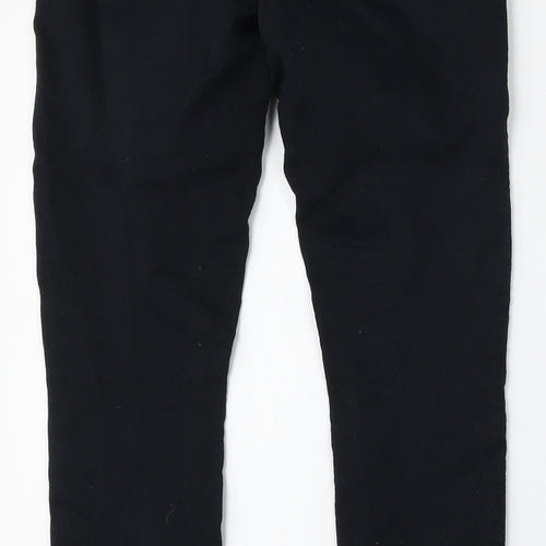 VERO MODA Womens Black  Cotton Skinny Jeans Size 26 L28 in Regular Button