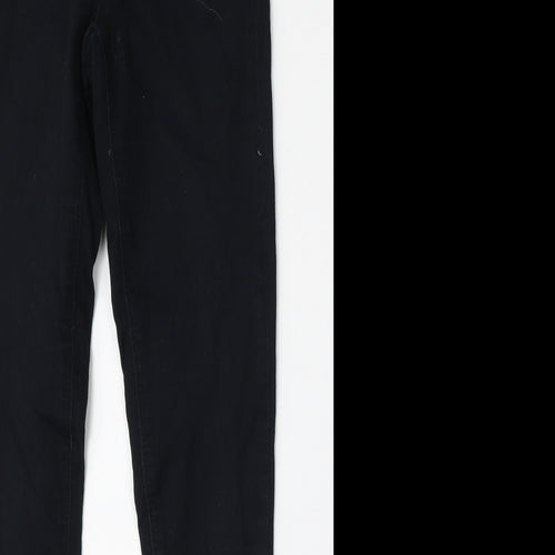 VERO MODA Womens Black  Cotton Skinny Jeans Size 26 L28 in Regular Button