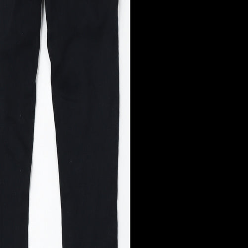 VERO MODA Womens Black  Cotton Skinny Jeans Size 26 L28 in Regular Button