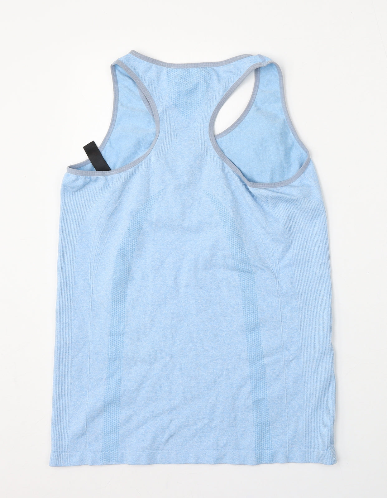 Dunnes Stores Womens Blue  Polyester Basic Tank Size M Round Neck