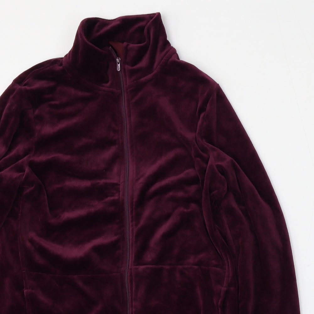 Cuddl Duds Womens Red   Jacket  Size S  Zip