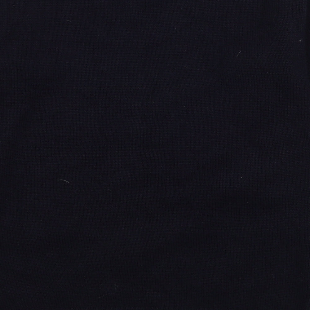 TU Girls Blue Round Neck  Acrylic Pullover Jumper Size 13 Years  Pullover - Christmas