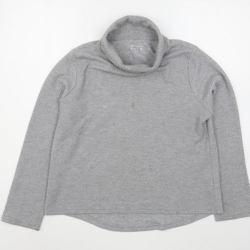 Matalan Womens Grey  Polyester Pullover Sweatshirt Size M  Pullover