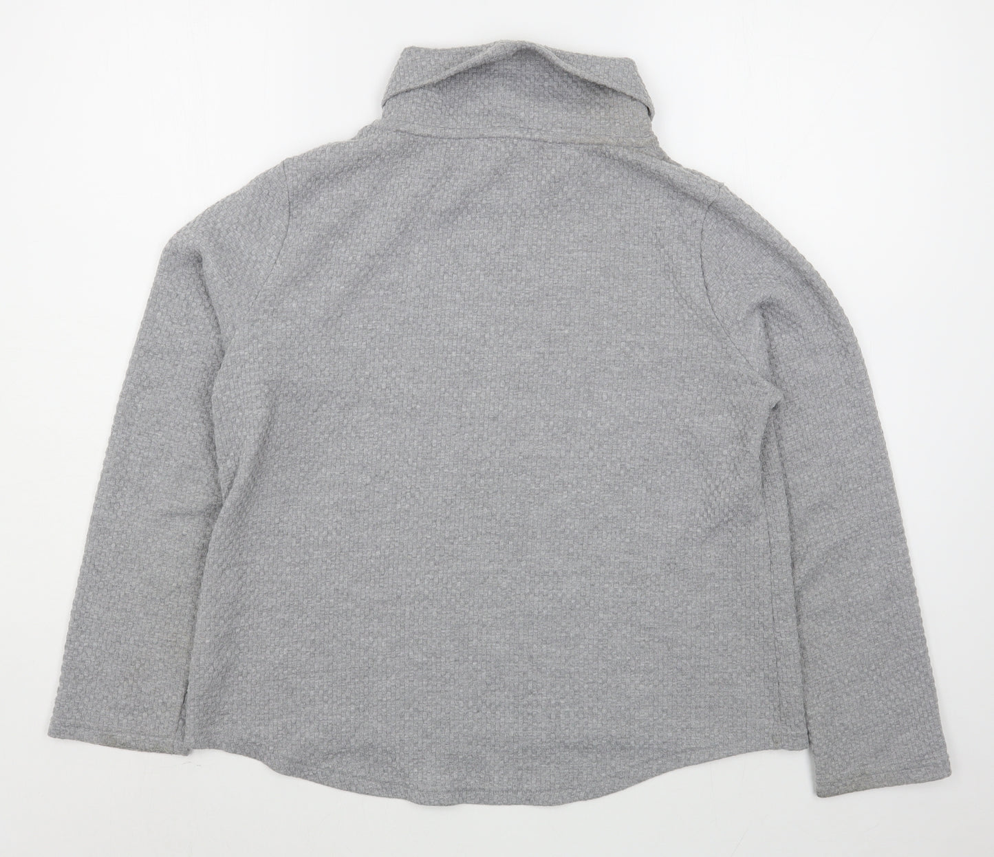 Matalan Womens Grey  Polyester Pullover Sweatshirt Size M  Pullover