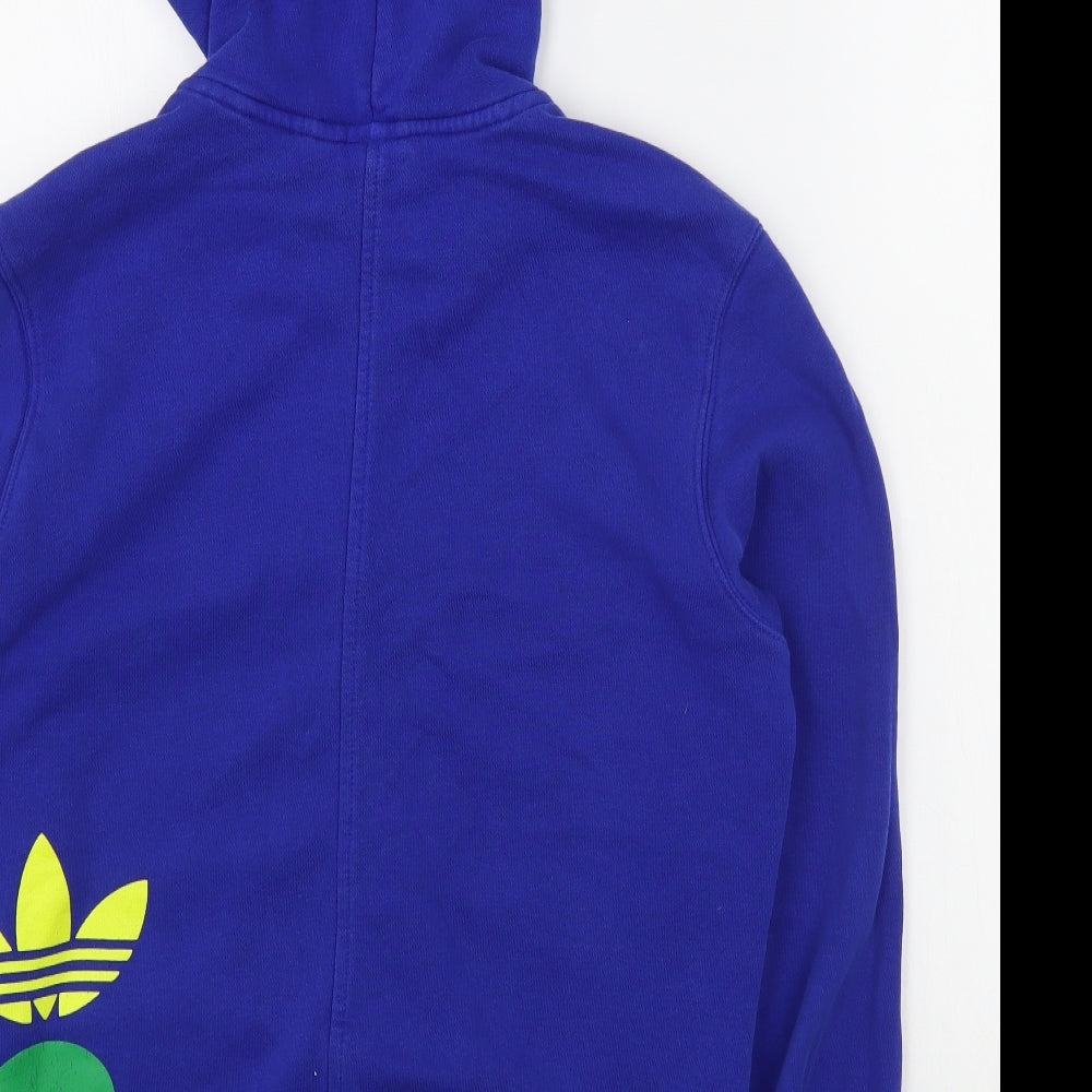 adidas Womens Blue   Jacket  Size 12  Zip