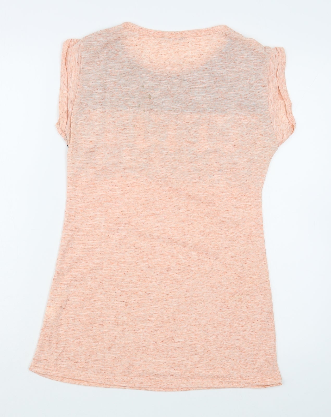 Chemistry Womens Pink  100% Cotton Basic T-Shirt Size S Scoop Neck