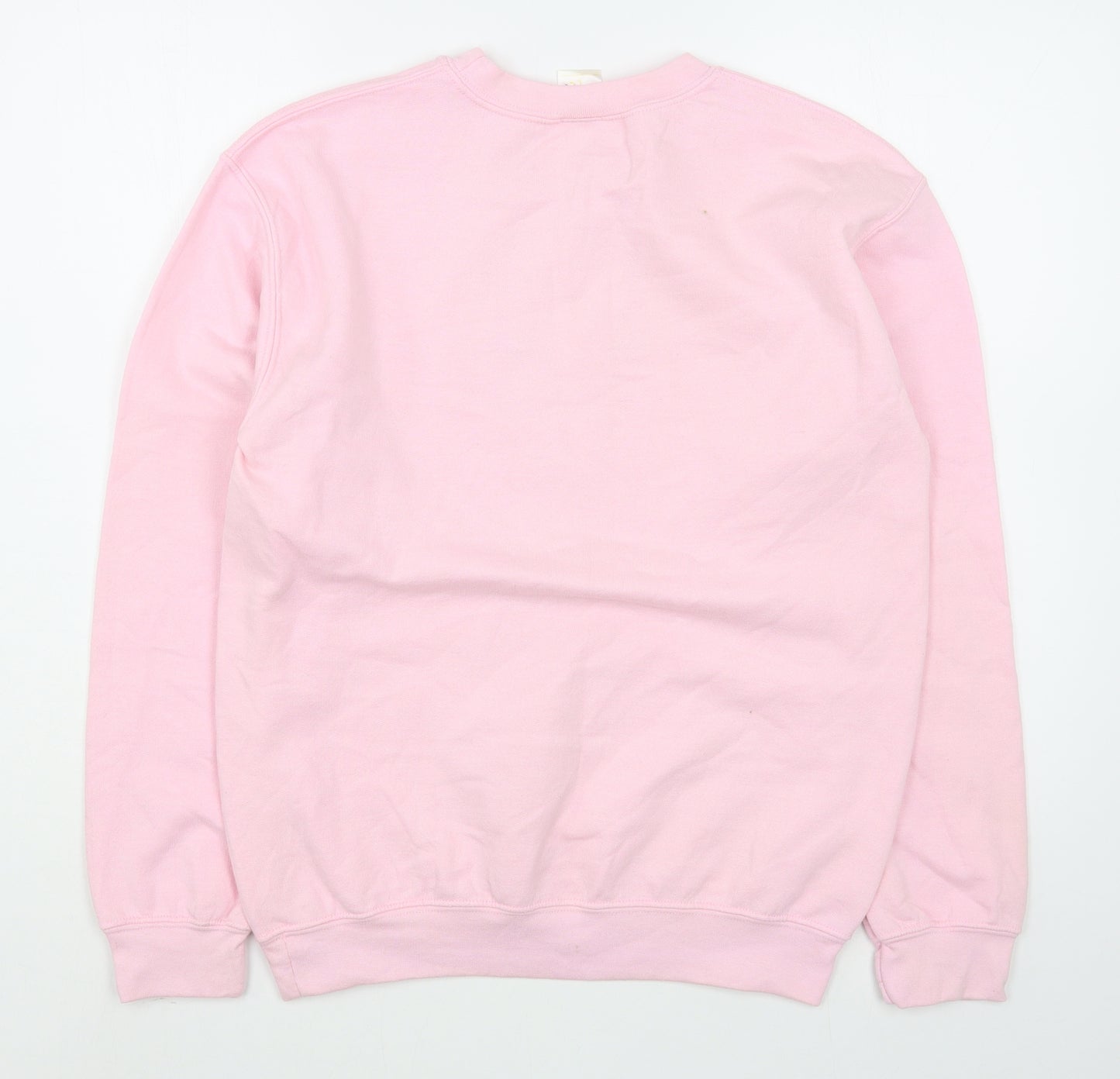 G&G Womens Pink  Cotton Pullover Sweatshirt Size S  Pullover