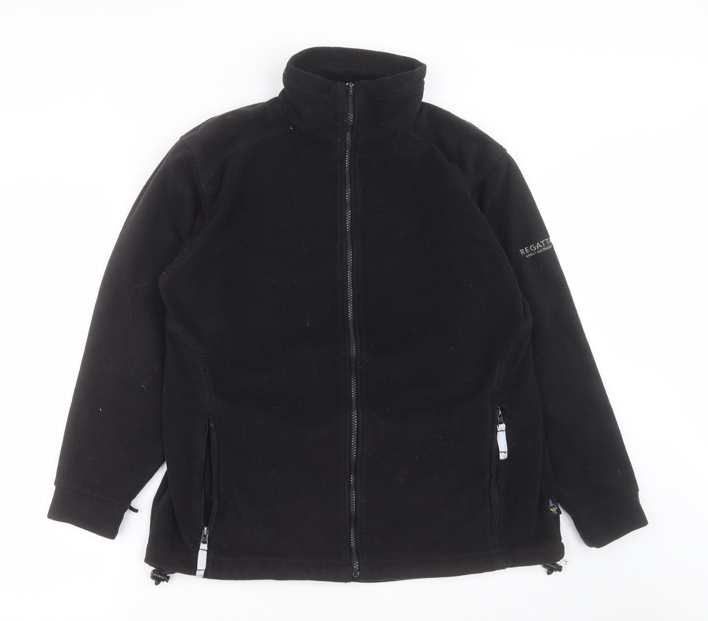 Regatta Womens Black   Jacket  Size 12  Zip