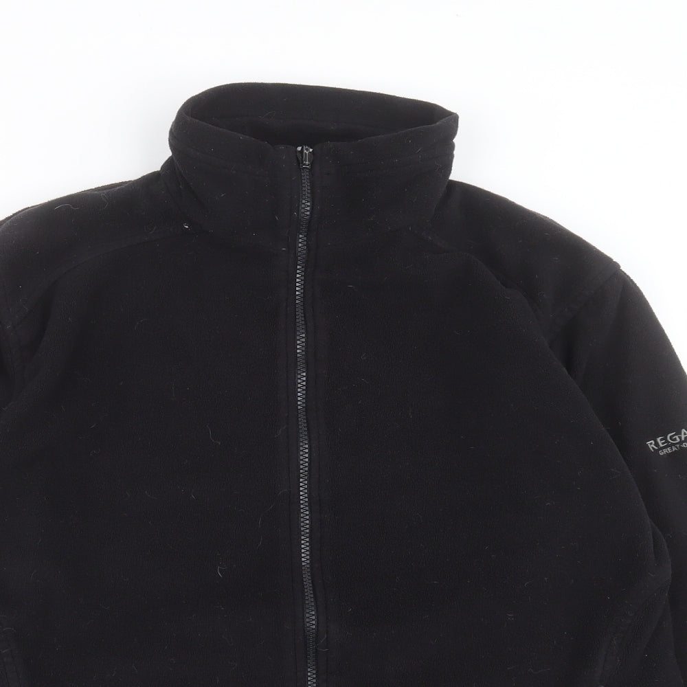 Regatta Womens Black   Jacket  Size 12  Zip