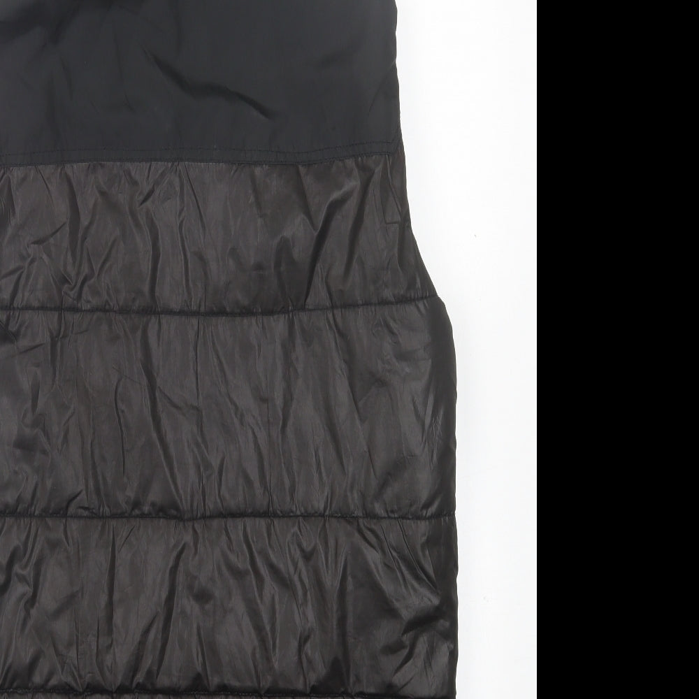 Preworn Mens Black   Gilet Jacket Size S  Zip