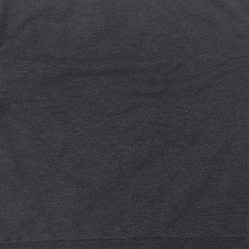H&M Womens Grey Crew Neck  Polyester Pullover Jumper Size S