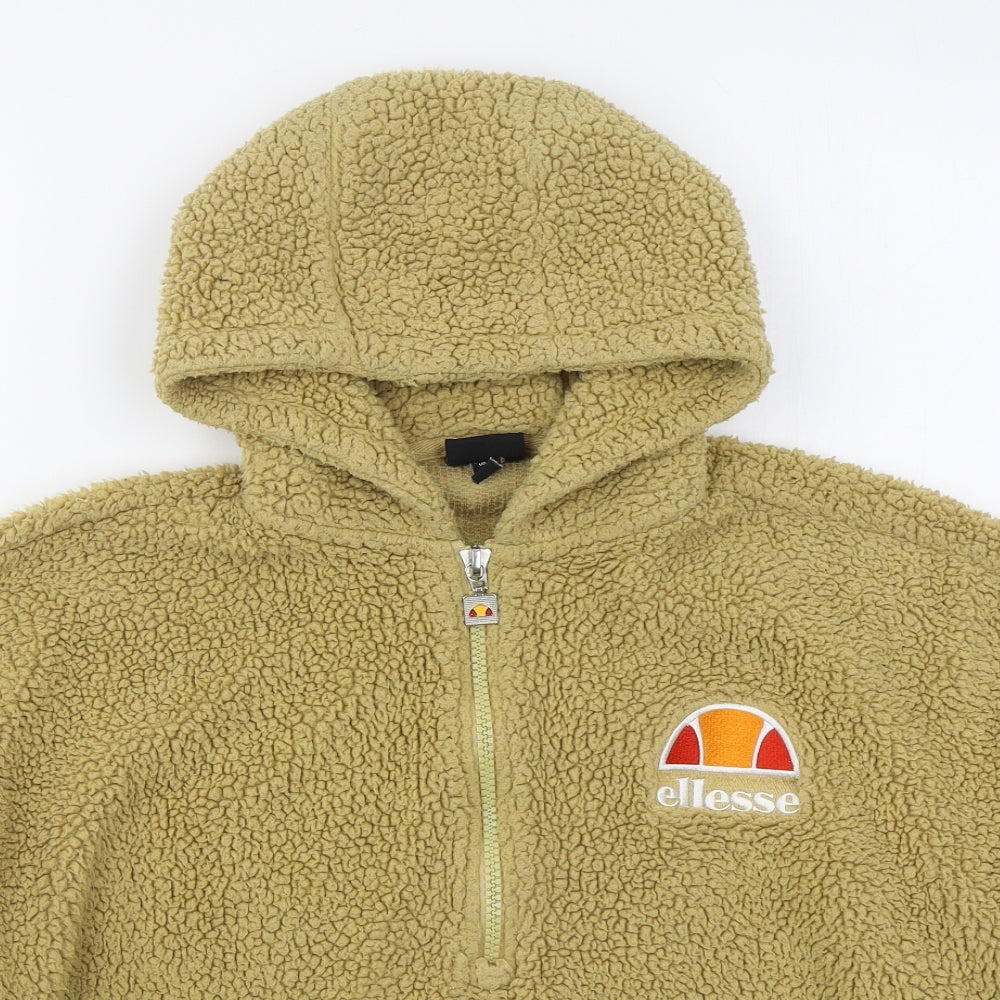 ellesse Womens Beige  Polyester Pullover Hoodie Size 12  Pullover