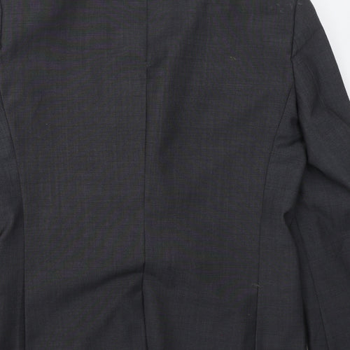NEXT Mens Grey  Wool Jacket Suit Jacket Size 40