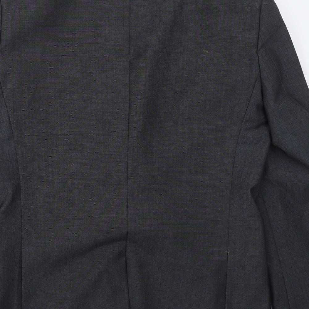 NEXT Mens Grey  Wool Jacket Suit Jacket Size 40