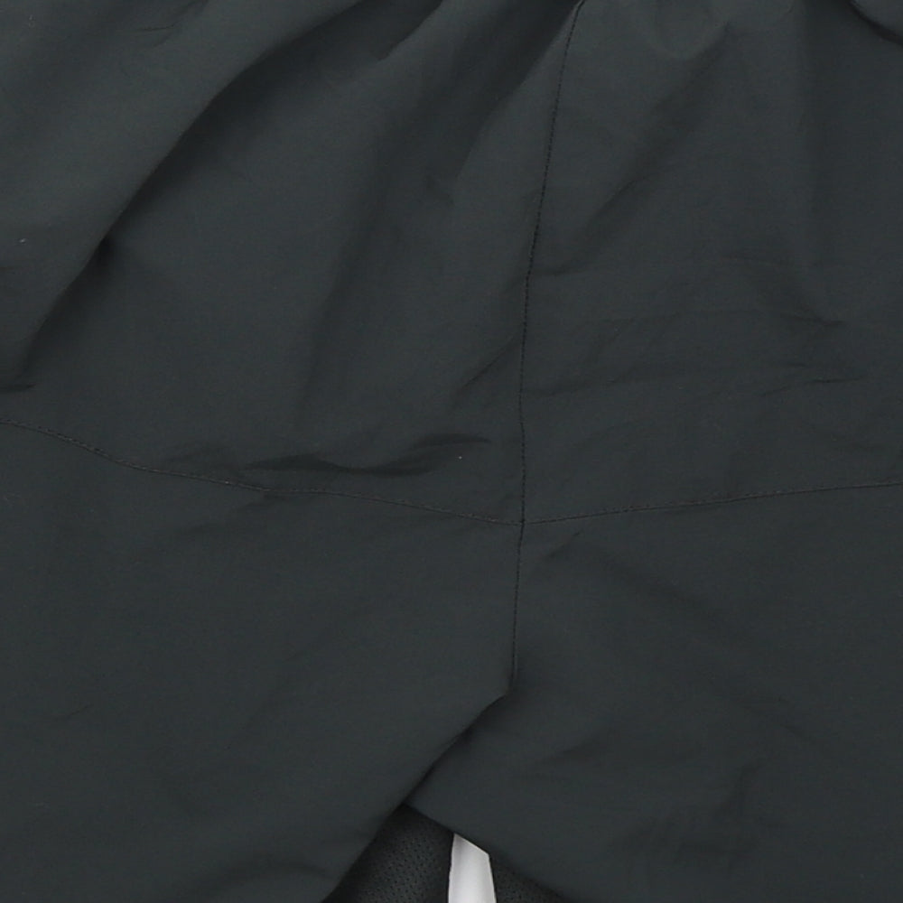 Nike Mens Grey  Polyester Athletic Shorts Size L L7 in Regular Drawstring