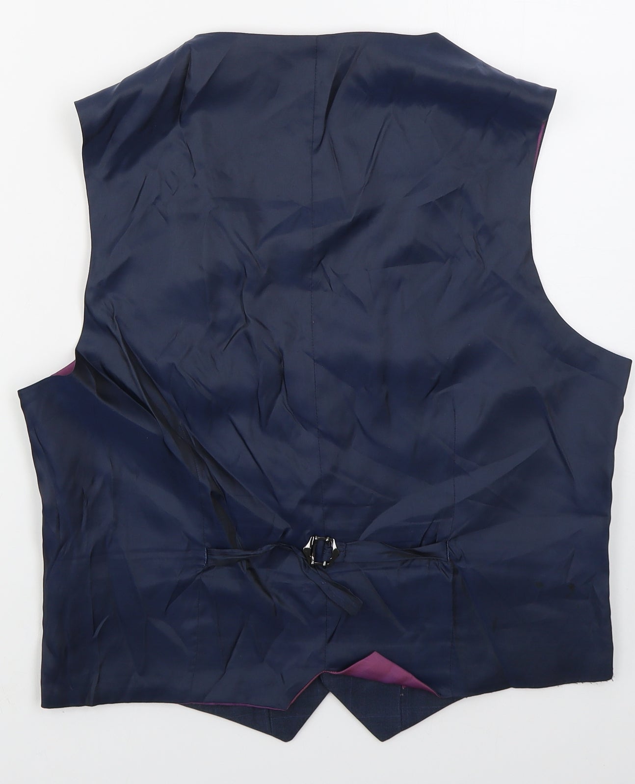 Daniel Grahame Mens Blue   Jacket Waistcoat Size L  Button