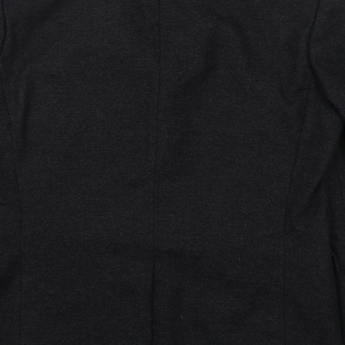 Van Kollem Mens Grey  Wool Jacket Suit Jacket Size 42