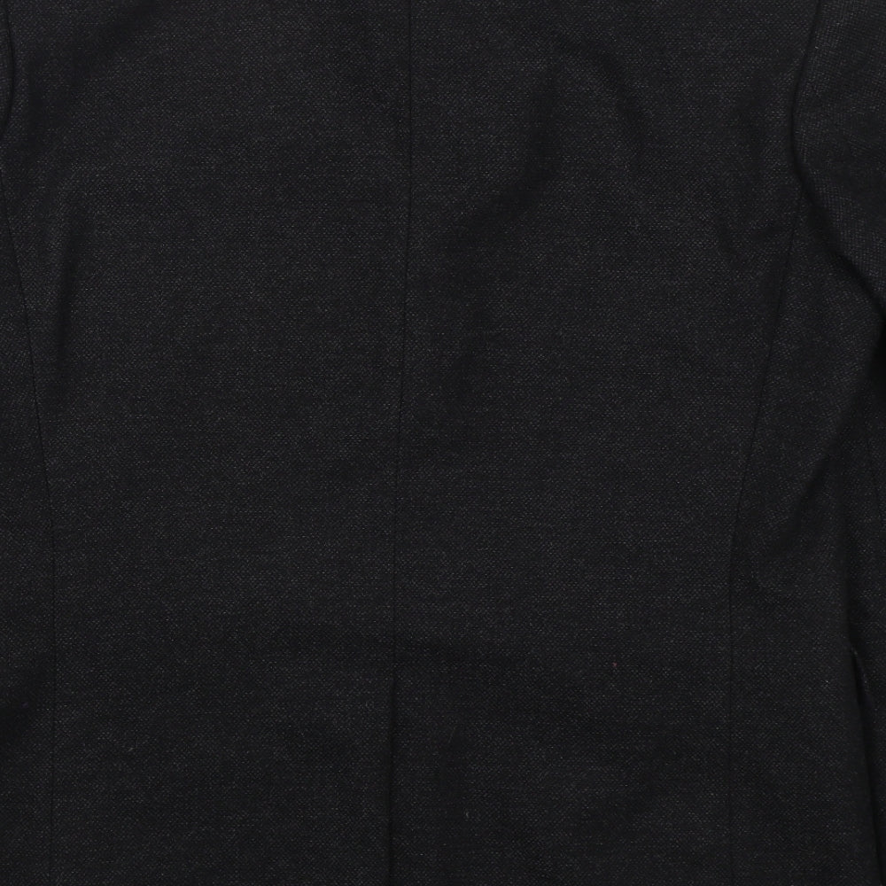 Van Kollem Mens Grey  Wool Jacket Suit Jacket Size 42