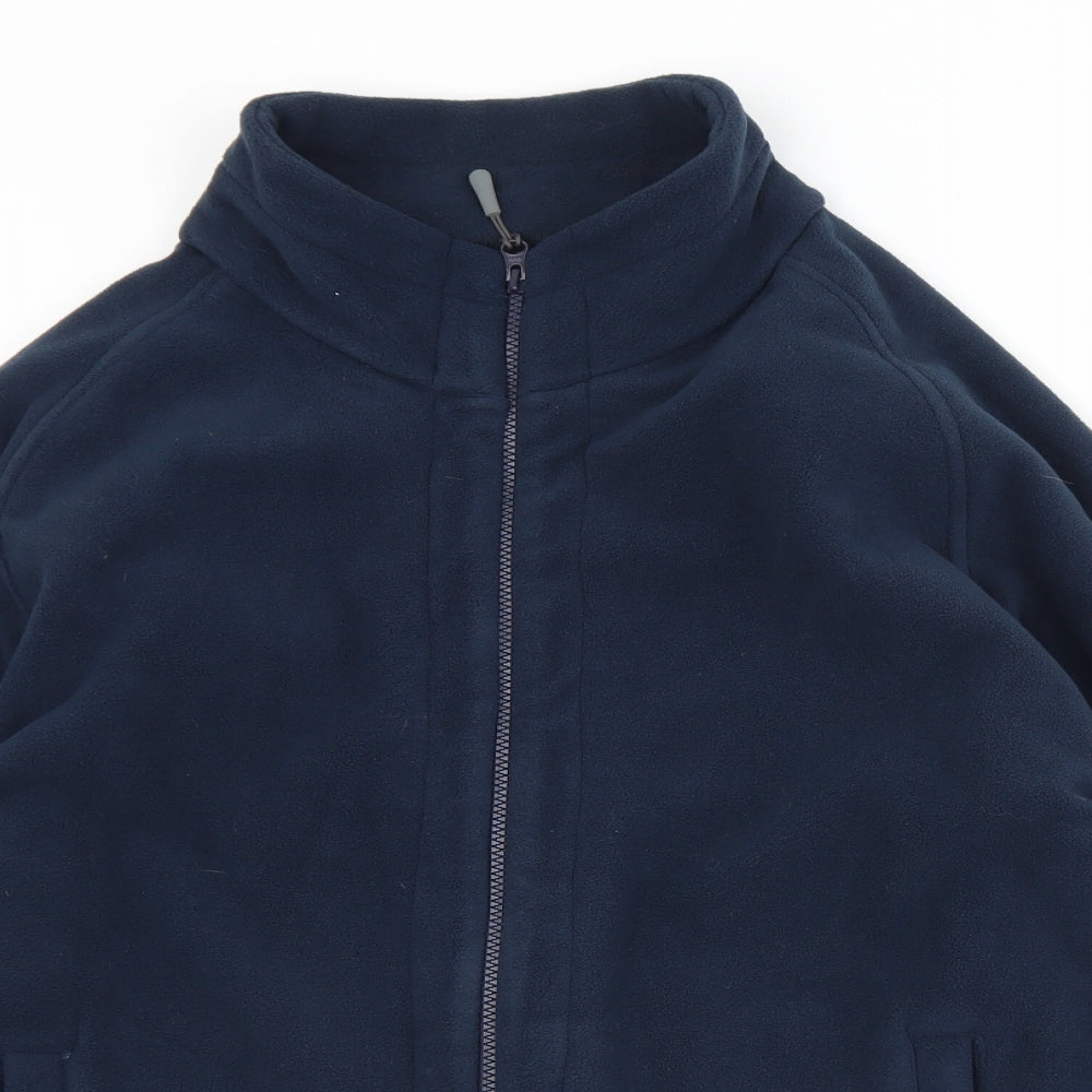 Trojan Mens Blue   Jacket  Size L  Zip