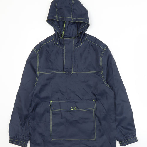 F&F Boys Blue   Windbreaker Jacket Size L  Zip