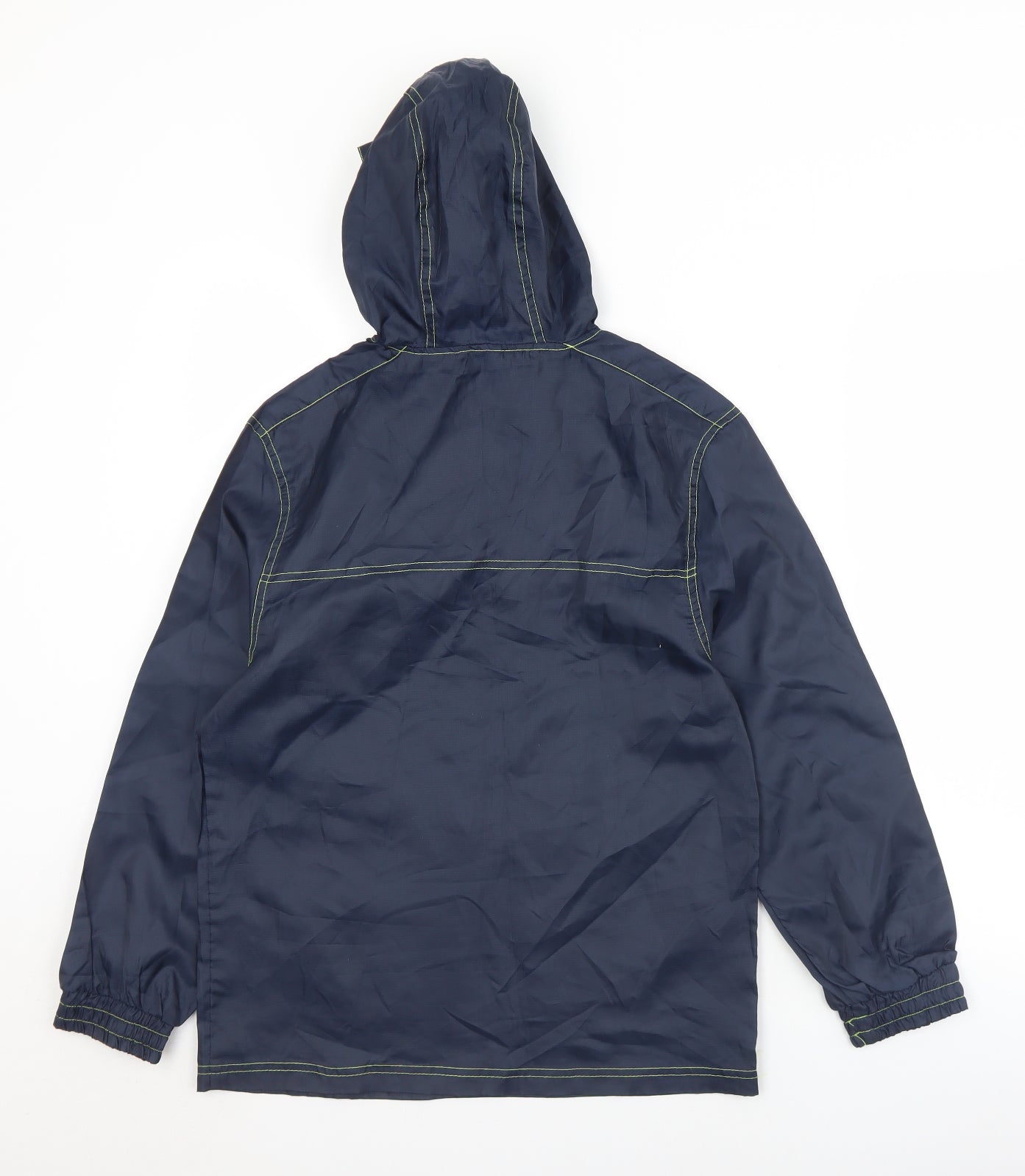 F&F Boys Blue   Windbreaker Jacket Size L  Zip