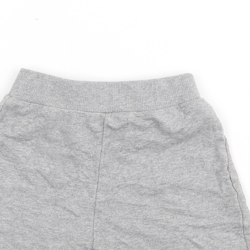 McKenzie Boys Grey  Cotton Sweat Shorts Size 4-5 Years  Regular