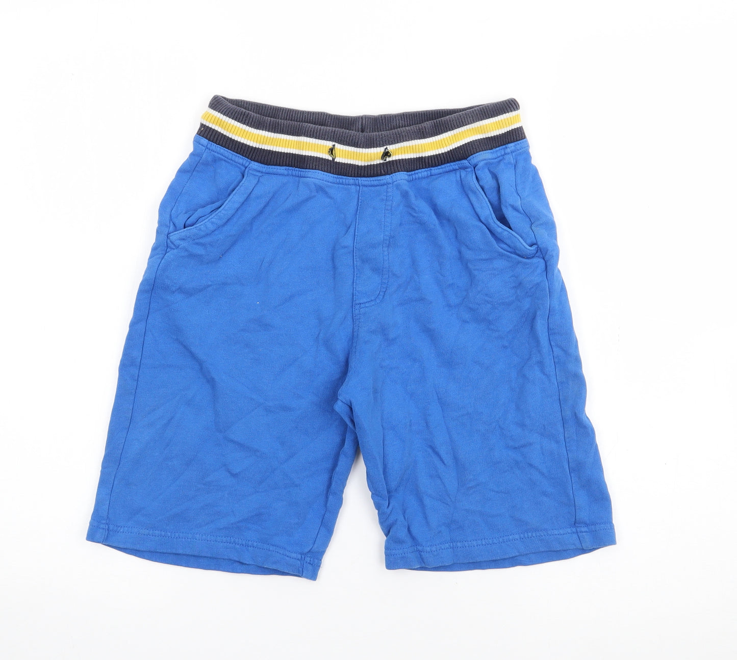 Marks and Spencer Boys Blue  Cotton Sweat Shorts Size 10-11 Years  Regular