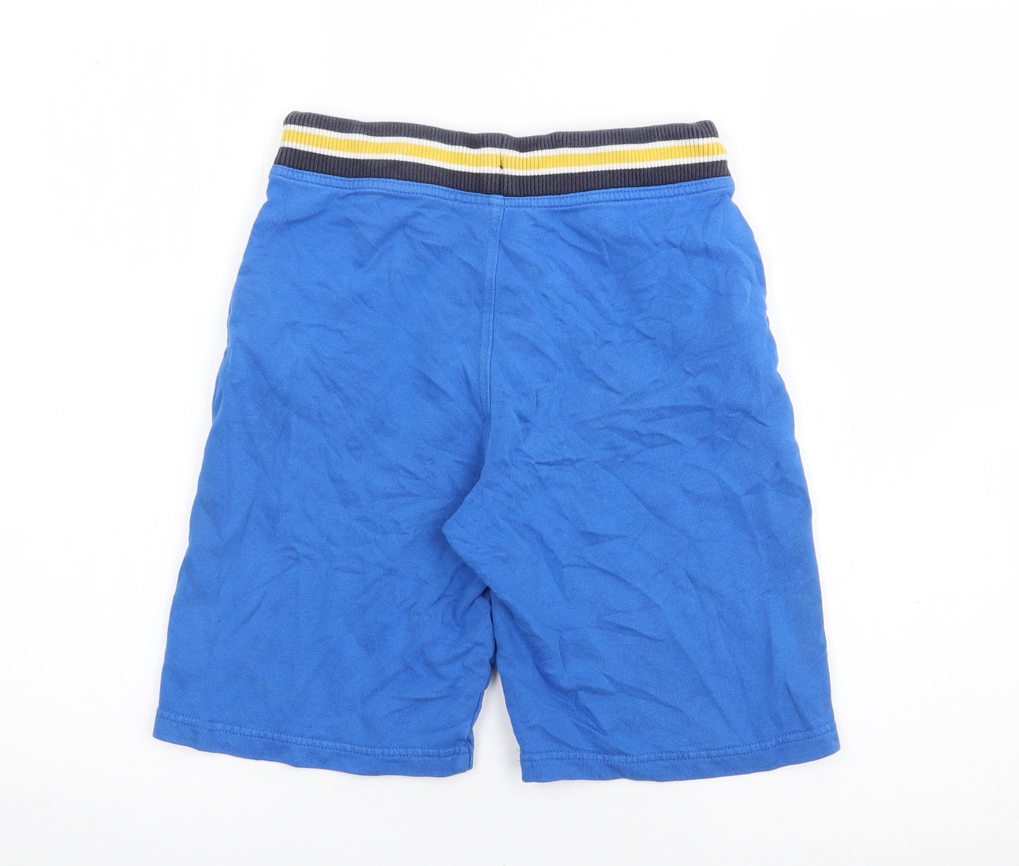 Marks and Spencer Boys Blue  Cotton Sweat Shorts Size 10-11 Years  Regular