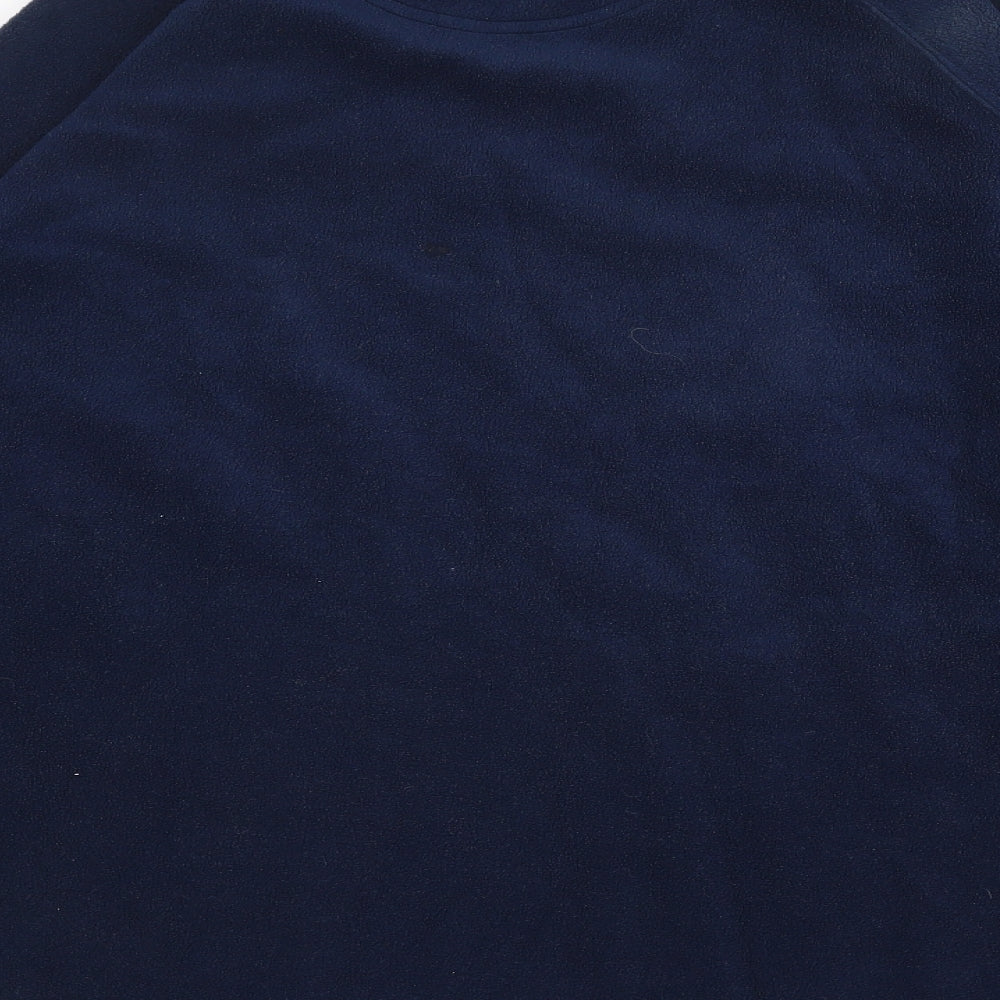 Originals Mens Blue Crew Neck  Polyester Pullover Jumper Size M