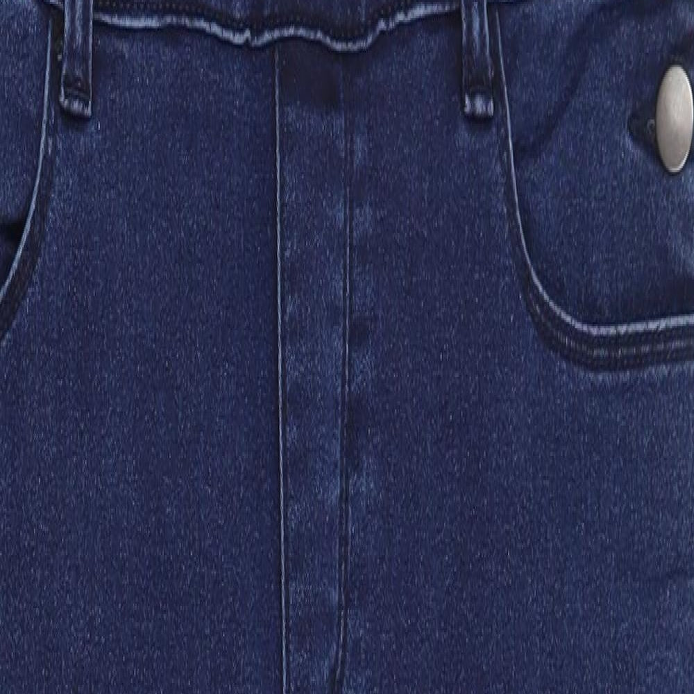 Denim Co Womens Blue  Cotton Dungaree One-Piece Size 10