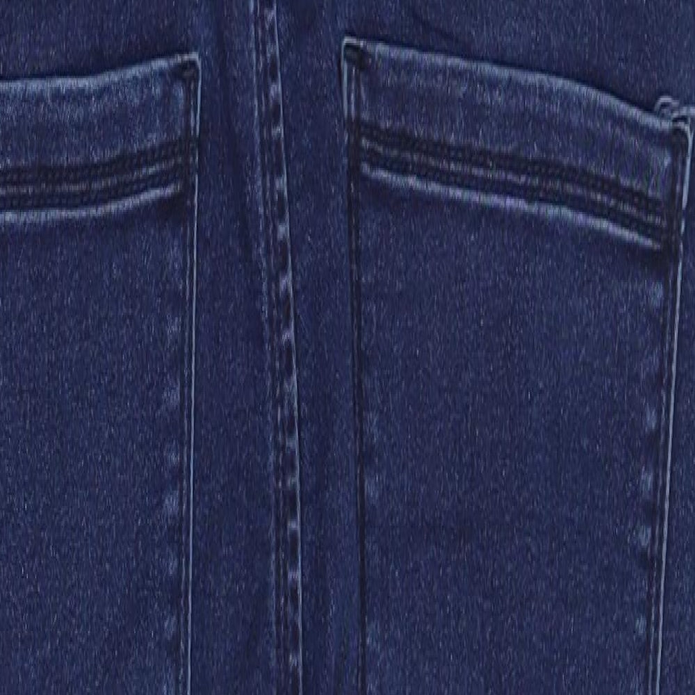 Denim Co Womens Blue  Cotton Dungaree One-Piece Size 10