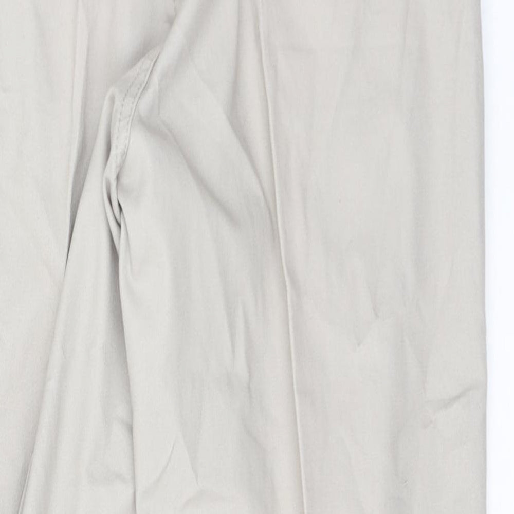 Marks and Spencer Mens Brown  Polyester Trousers  Size 32 L31 in Regular