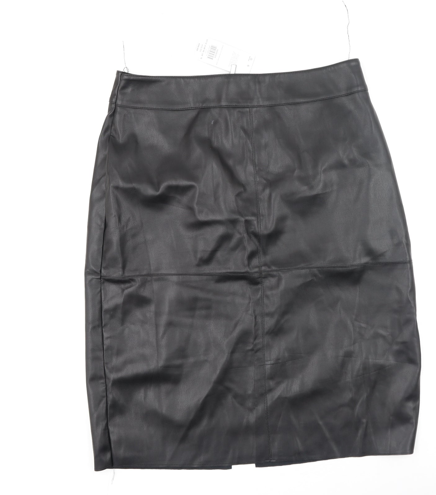 Dorothy Perkins Womens Black  Polyester A-Line Skirt Size 14