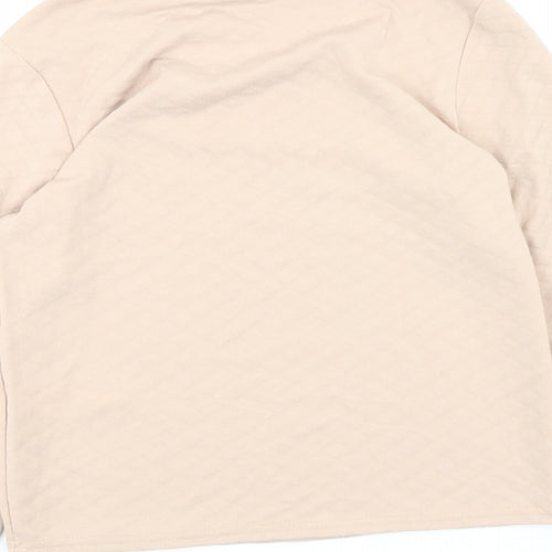 I SAW IT FIRST Womens Pink  Polyester Pullover Sweatshirt Size 6