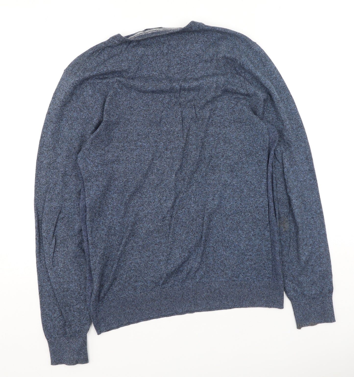 Burton Mens Blue  Cotton Henley Sweatshirt Size S